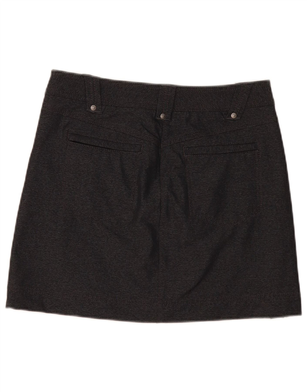 ATHLETA Damen Minirock US 2 XS W30 Graues Nylon