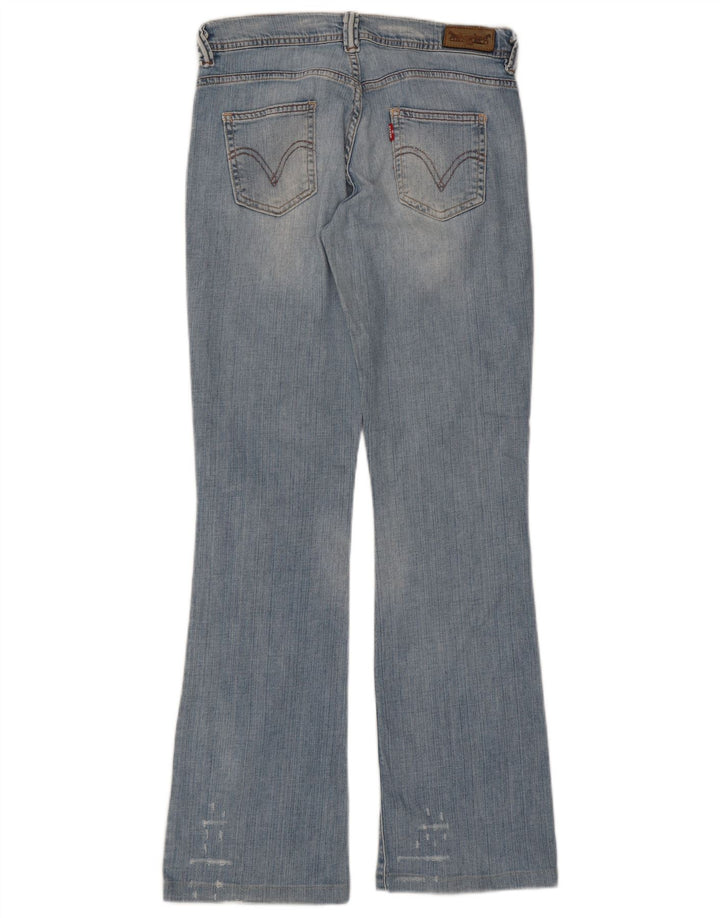 Levi's Damen Bootcut Jeans W29 L34 Blaue Baumwolle
