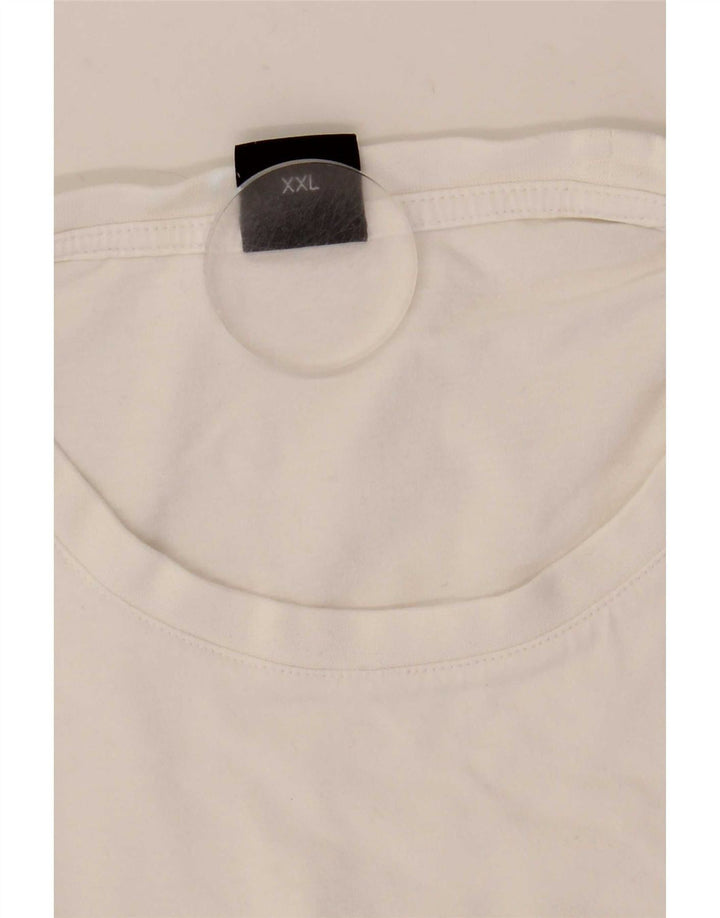 Hugo Boss Herren T-Shirt Top 2XL Weiß