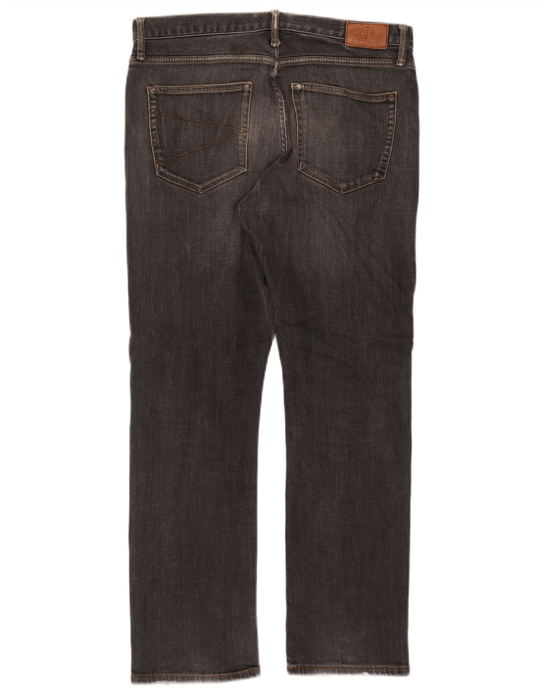 Marks & Spencer Herren Blue Harbor Straight Jeans W34 L29 Graue Baumwolle
