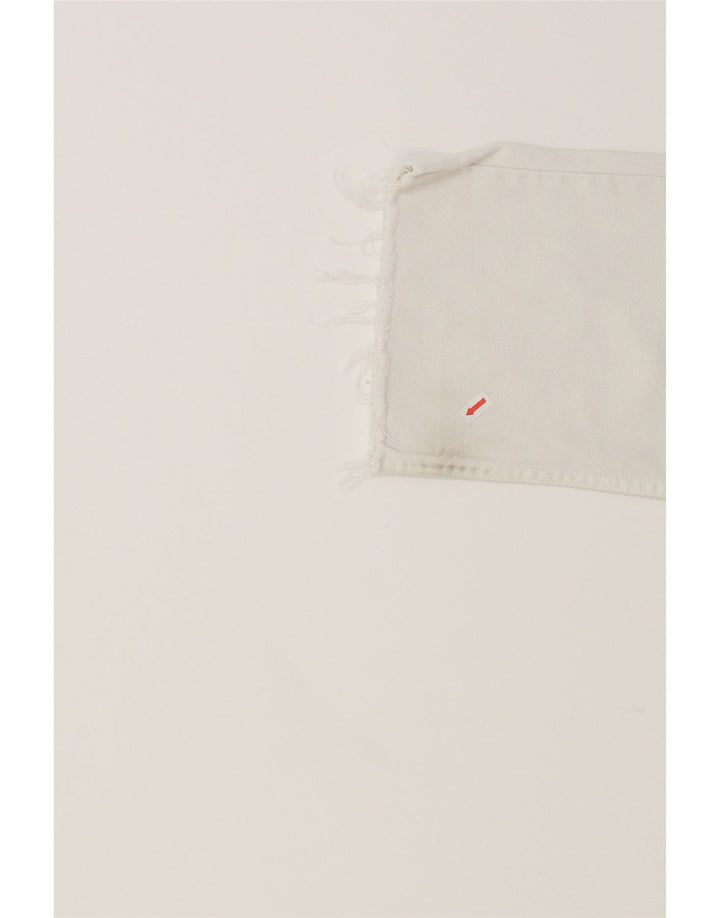 LEVI'S Womens Straight Jeans W29 L28  White Cotton Vintage Levi's and Second-Hand Levi's from Messina Hembry 