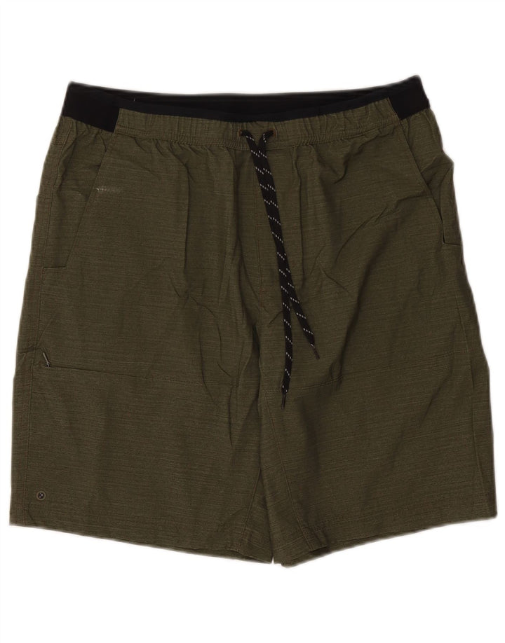 Columbia Herren Sportshorts Medium Khaki Colourblock Polyester