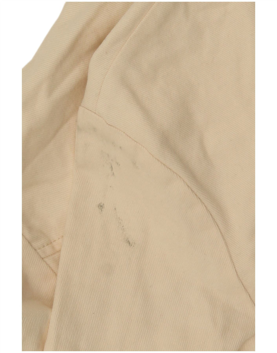 Zara Damen Crop Bomberjacke UK 10 Small Off White