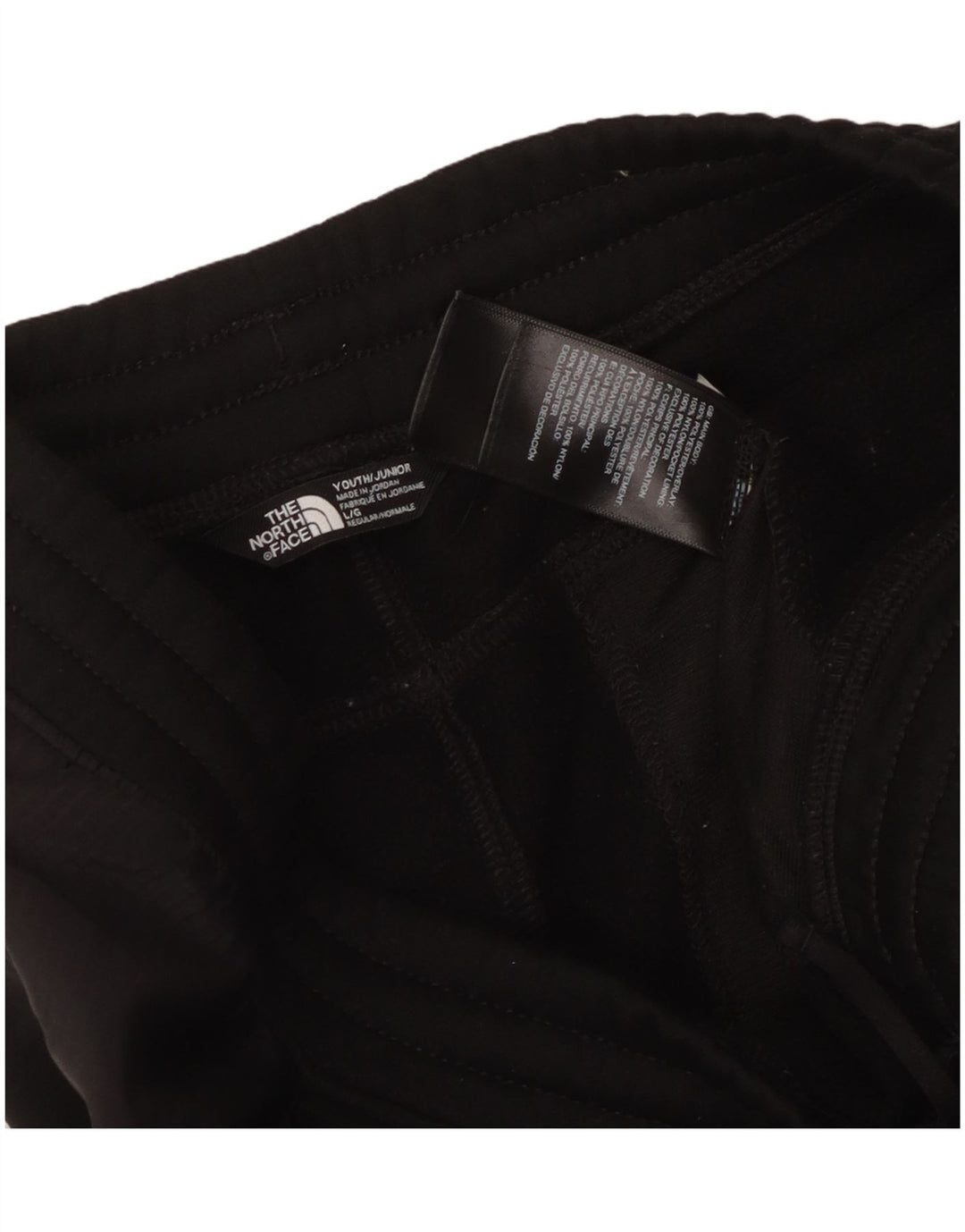 The North Face Jungen-Trainingshose, Jogginghose, 11–12 Jahre, Größe L, Schwarz