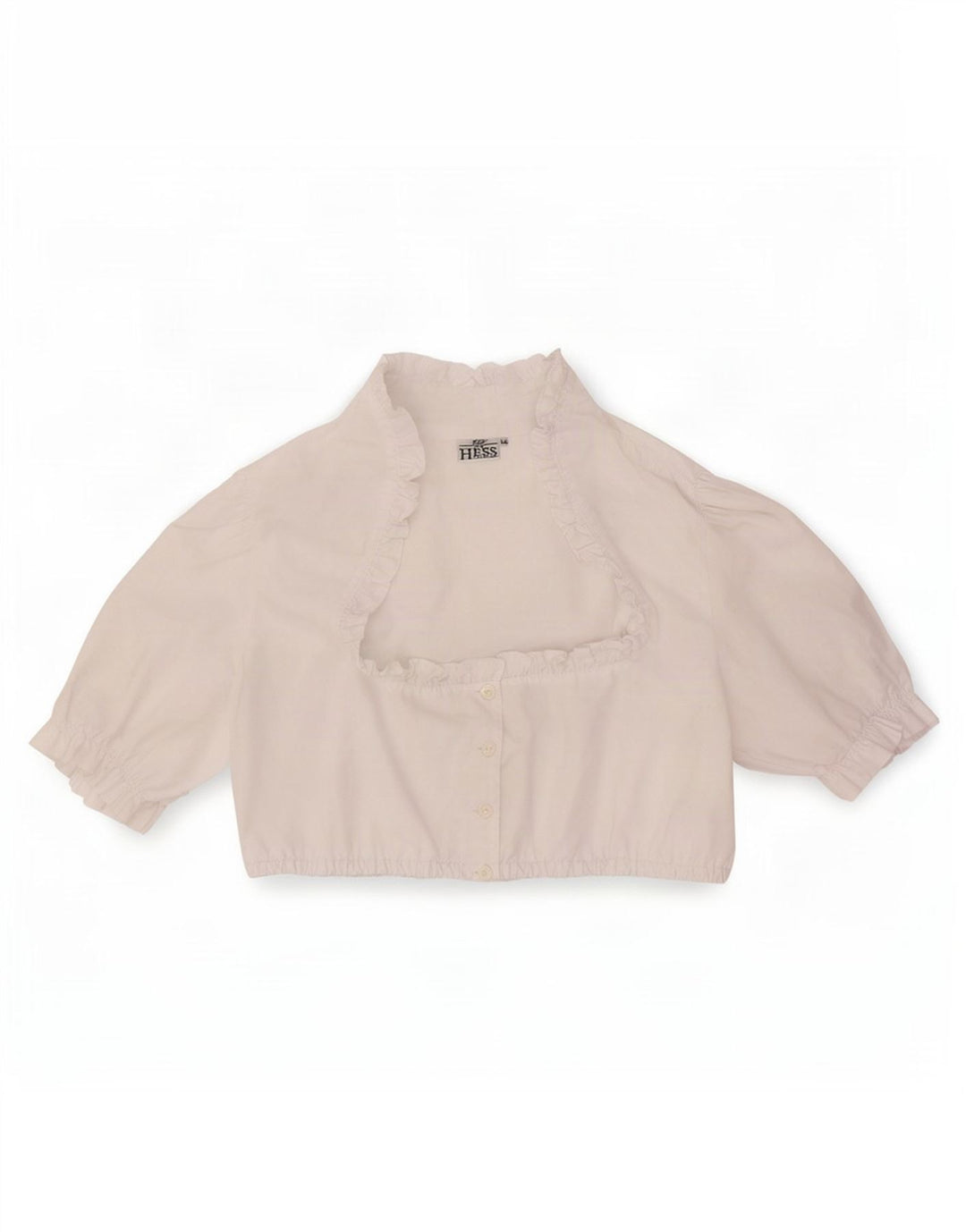 Hess Frackmann Damen Crop Top IT 44 Mittelweißes Polyester