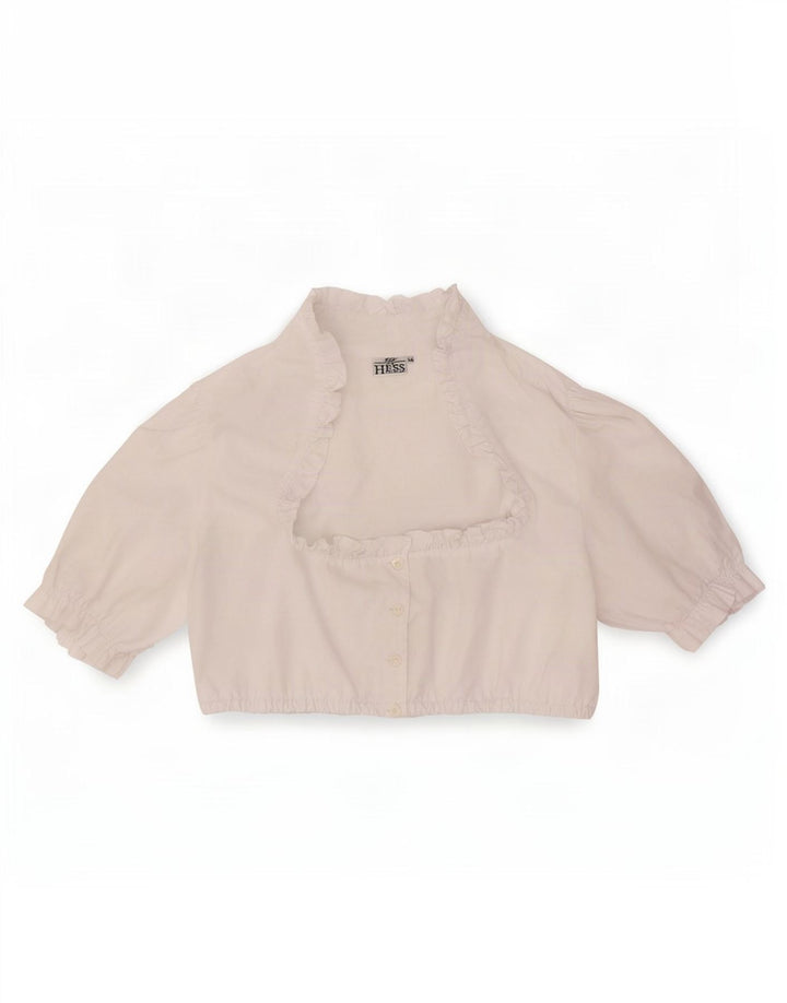 Hess Frackmann Damen Crop Top IT 44 Mittelweißes Polyester