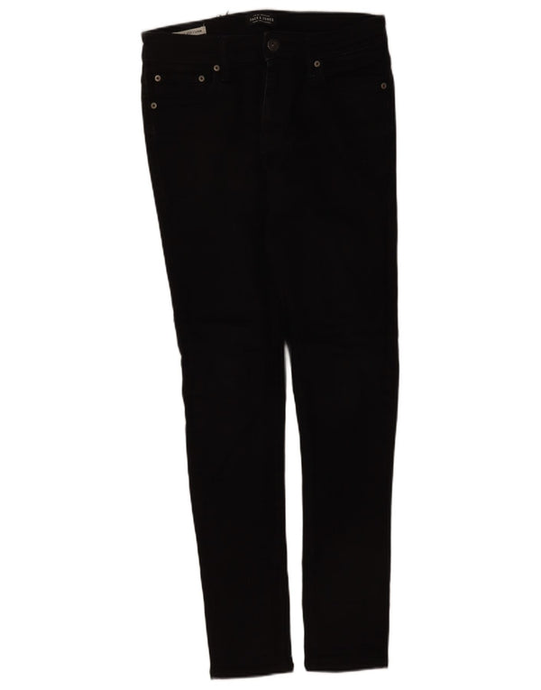 JACK & JONES Herren Liam Skinny Jeans W30 L32 Schwarz
