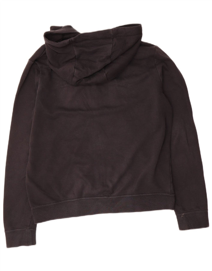 Nike Damen-Pullover mit übergroßem Reißverschluss und Kapuze, Gr. 10, Größe S, Schwarz