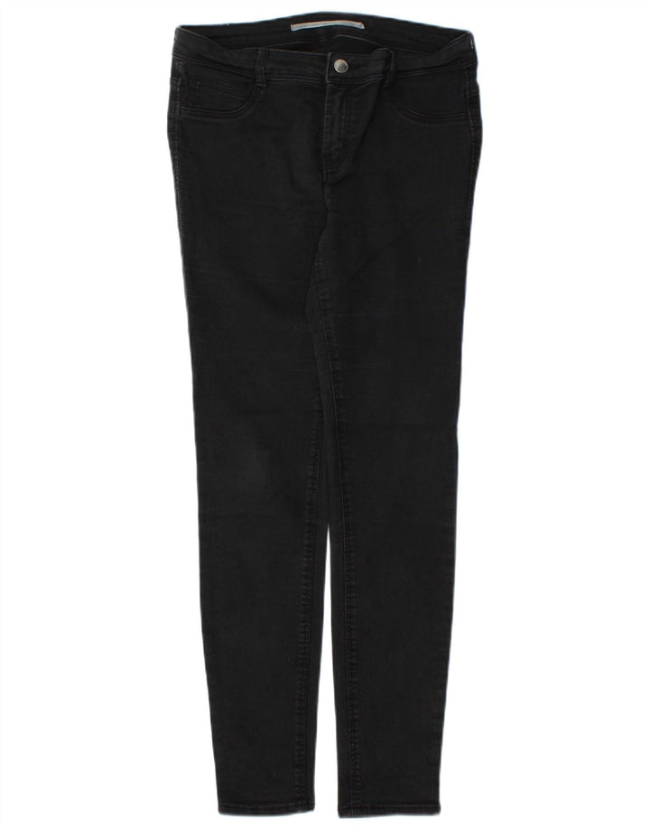 Zara Damen Skinny Jeans W28 L29 Grau