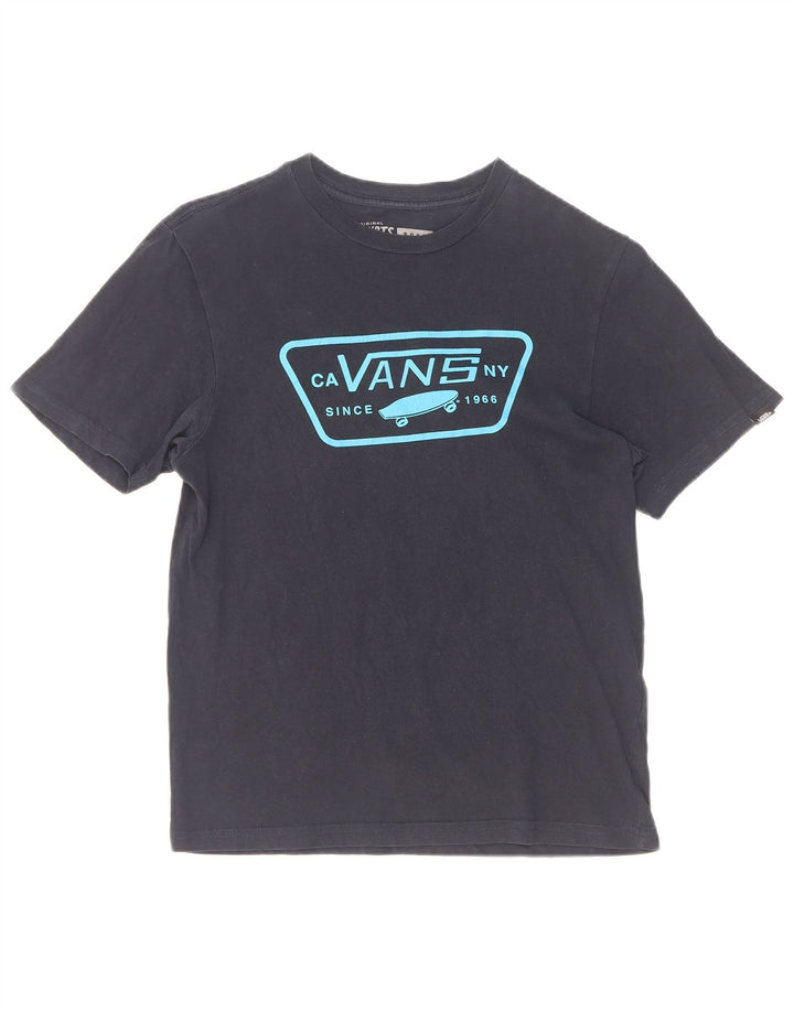Vans Grafik-T-Shirt für Jungen, 12–13 Jahre, Größe L, Marineblau