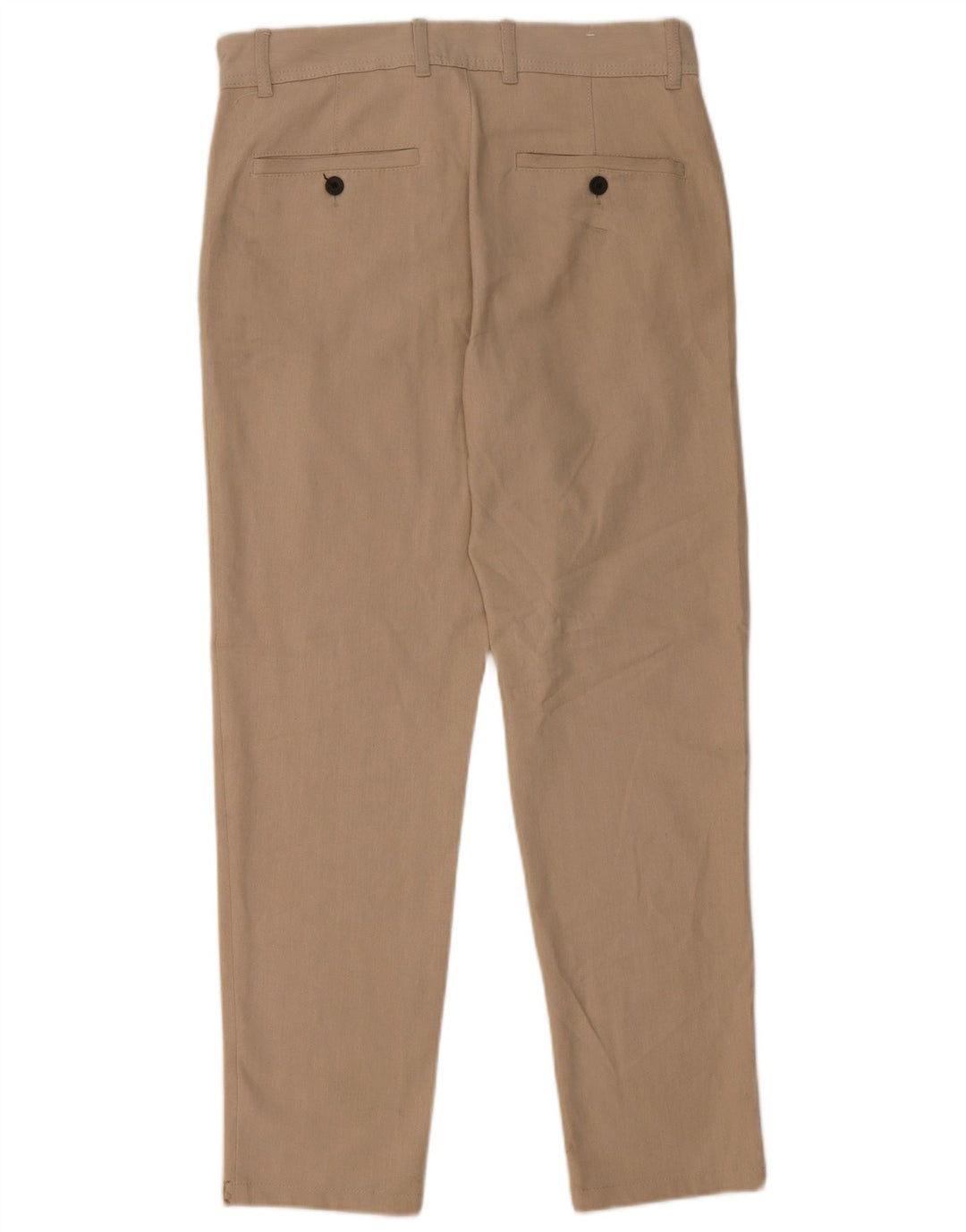 Zara Slim Chino-Hose für Herren, EU 38, Größe S, W30, L28, Beige, Polyester
