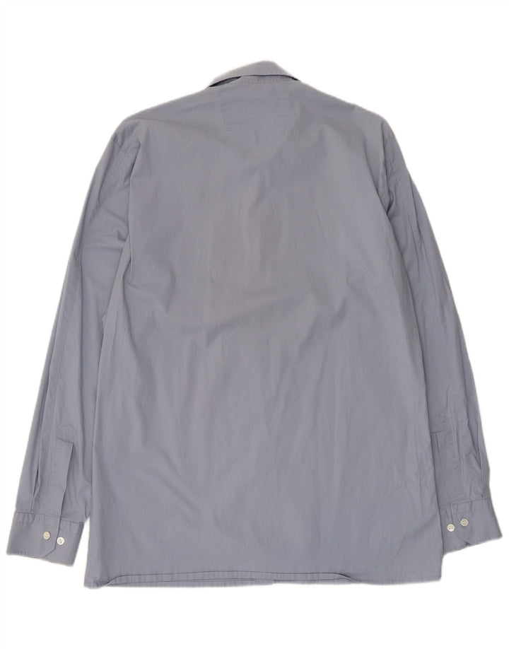 Hugo Boss Herrenhemd mittelblaue Baumwolle