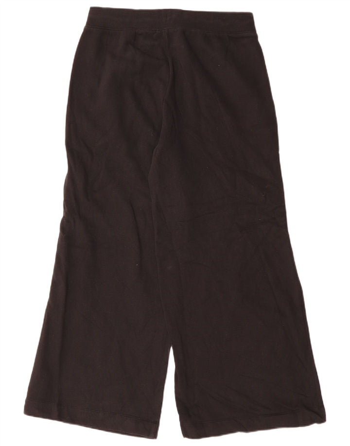 Marks & Spencer Damen-Trainingshose mit weitem Bein, UK 12, Mittelschwarz