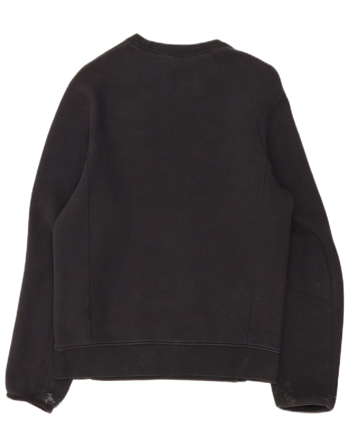 Nike Herren Sweatshirt Pullover Small Schwarz Baumwolle