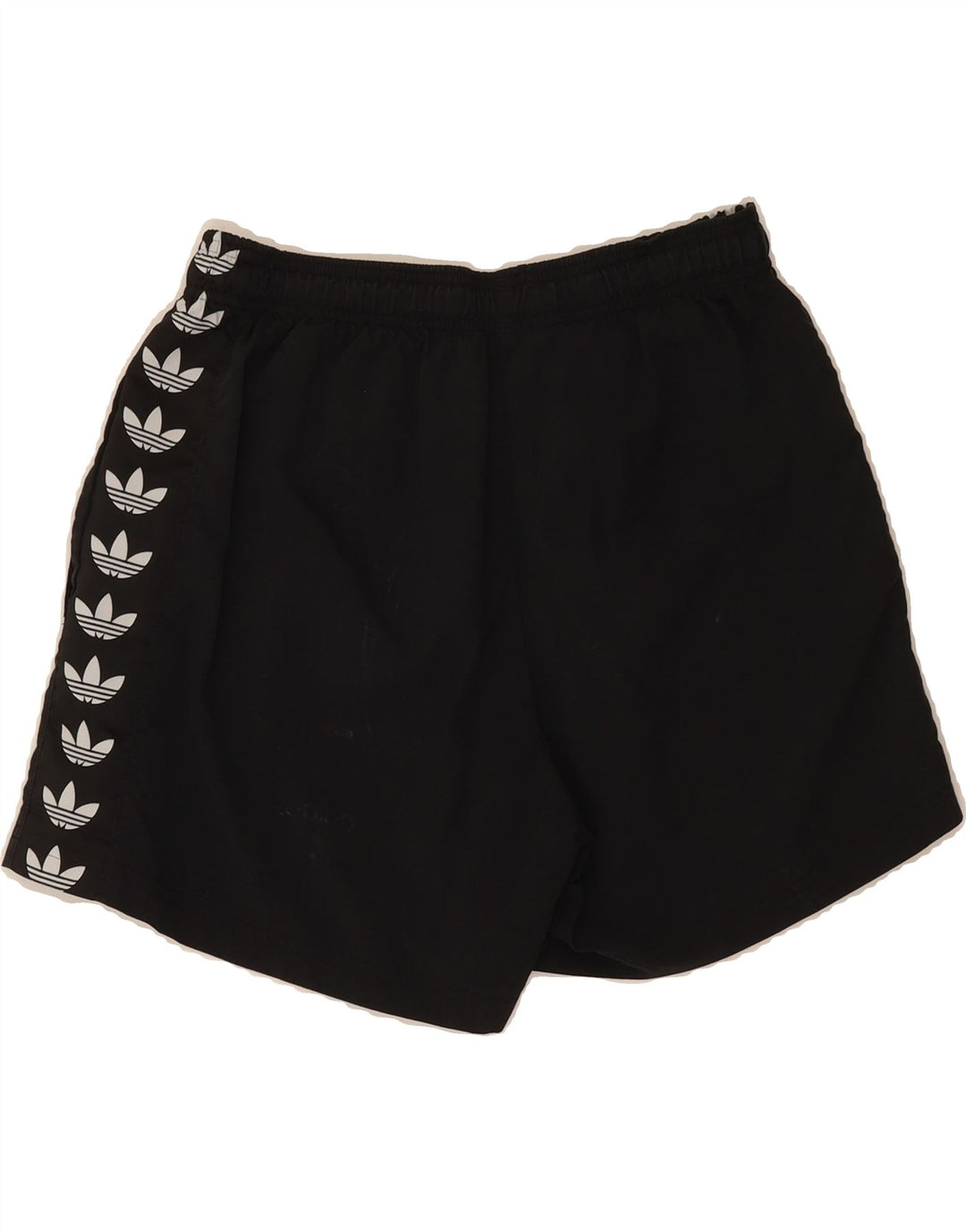 ADIDAS Mens Graphic Sport Shorts Small  Black Polyester Vintage Adidas and Second-Hand Adidas from Messina Hembry 