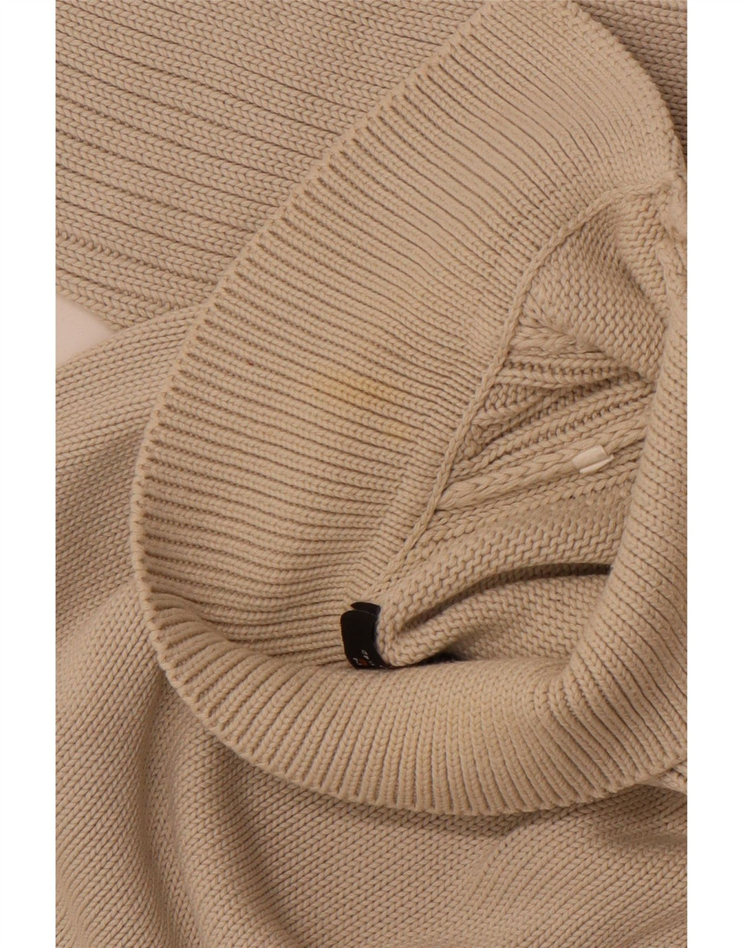 ZARA Herren Rollkragenpullover Pullover XL Beige Baumwolle