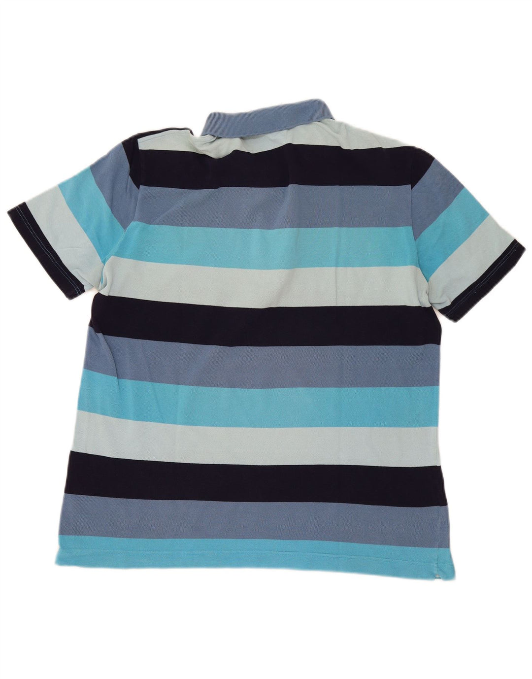 Lacoste Herren-Poloshirt, Größe 5, groß, mehrfarbig, gestreift, Baumwolle