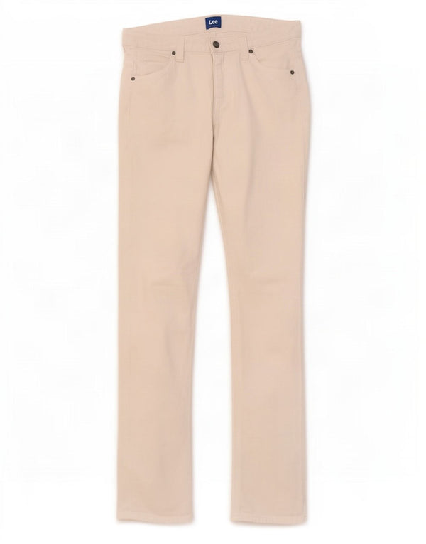 Lee Girls Perry Straight Jeans, 15–16 Jahre, W30 L34, weiße Baumwolle