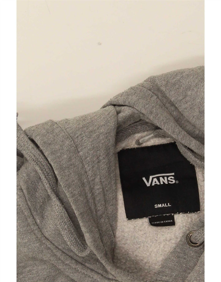 Vans Herren Graphic Hoodie Pullover Small Grau meliert