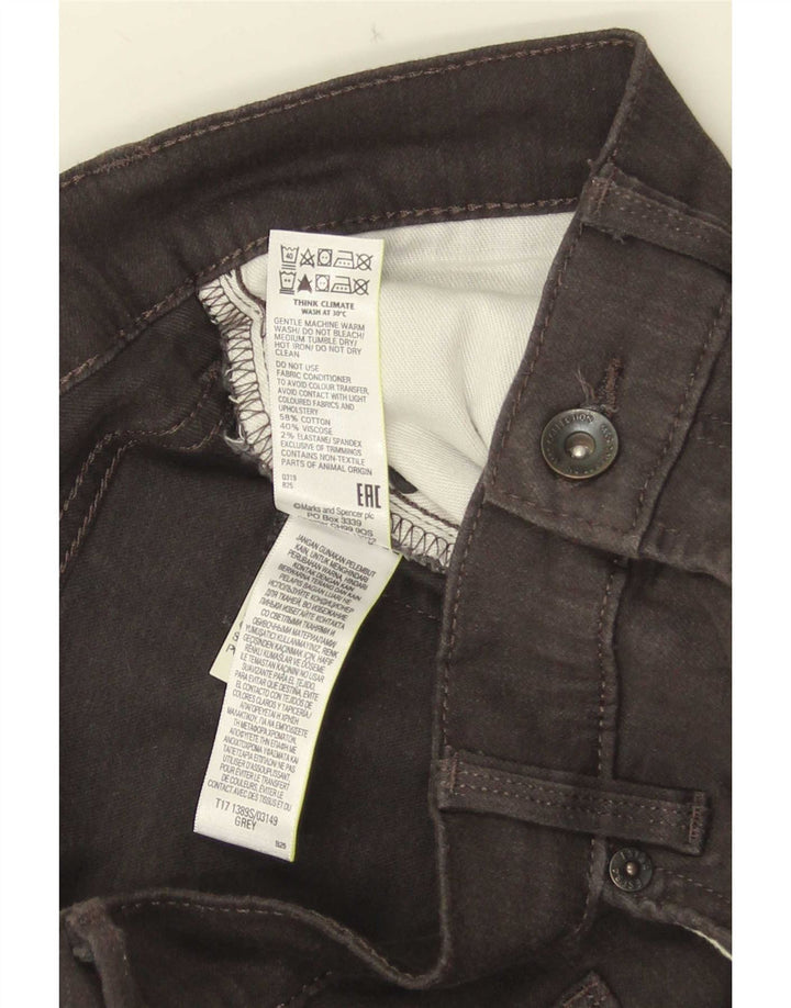 Marks & Spencer Slim-Jeans für Herren, W36, L29, graue Baumwolle