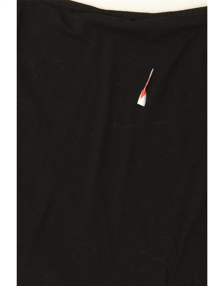Marks & Spencer Damen-Hemdbluse mit 3/4-Ärmeln, UK 14, Mittelschwarz, Viskose