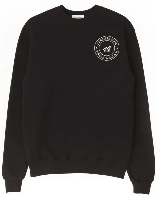 Champion Herren-Sweatshirt mit Grafik, Größe S, schwarze Baumwolle