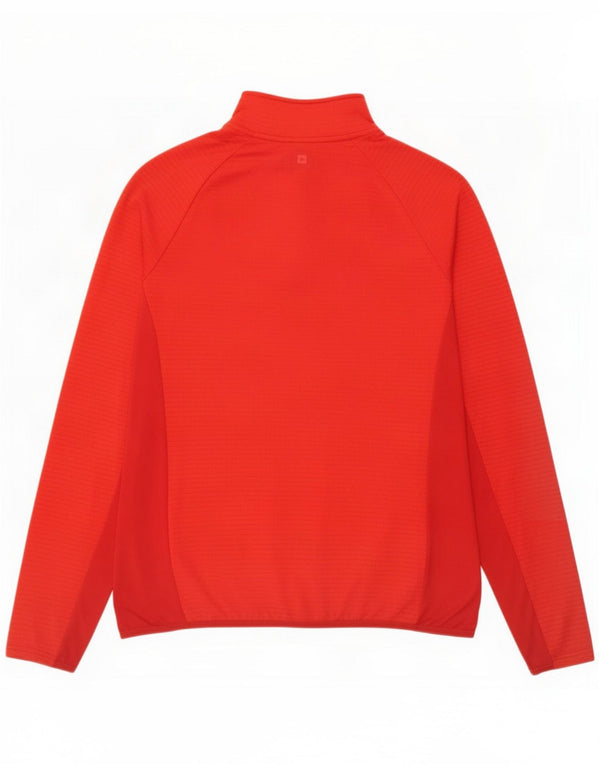 Mountain Warehouse Mens Pullover Tracksuit Top Large Red Colourblock