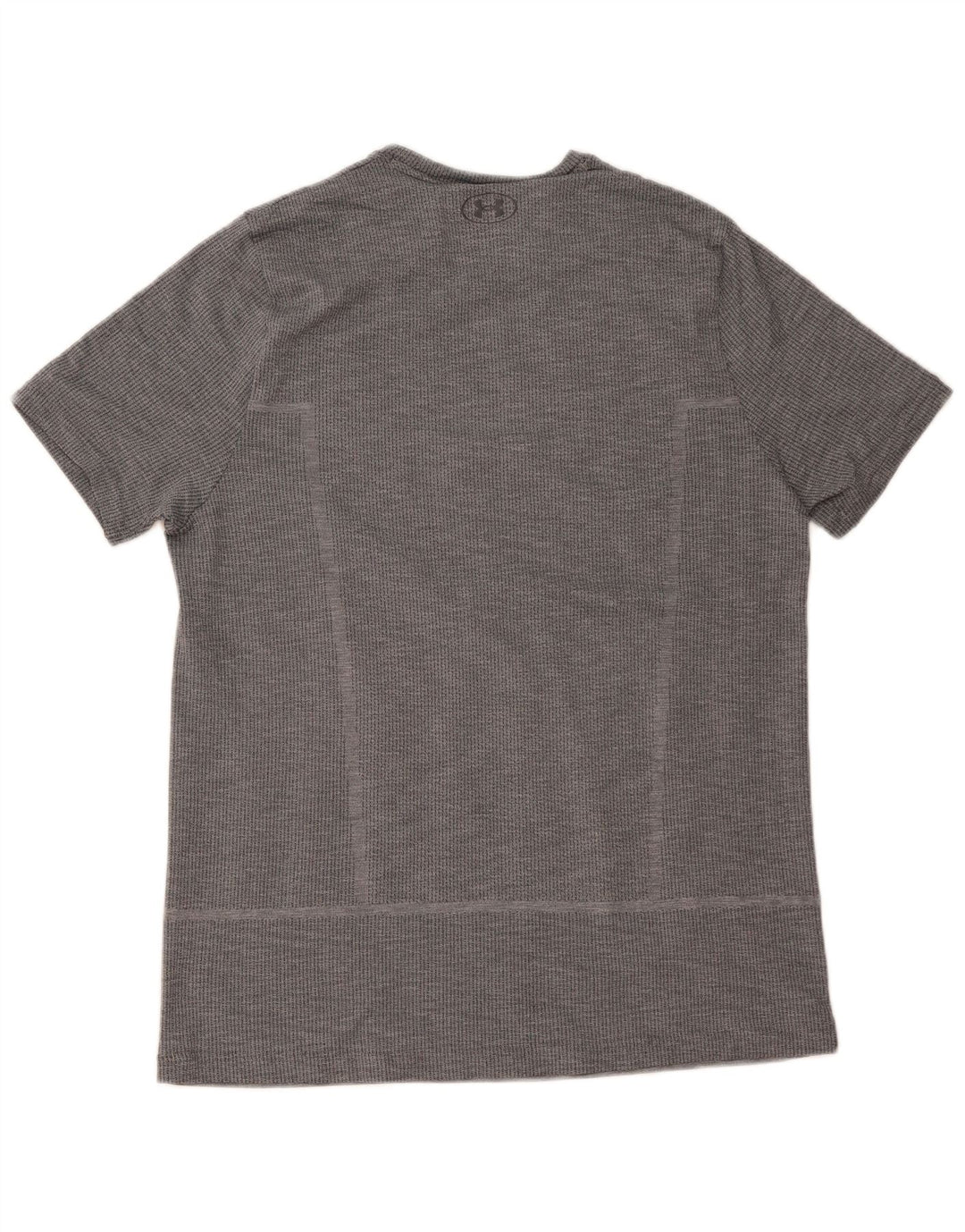 Under Armour Herren T-Shirt Top XL Graues Nadelstreifen-Polyester