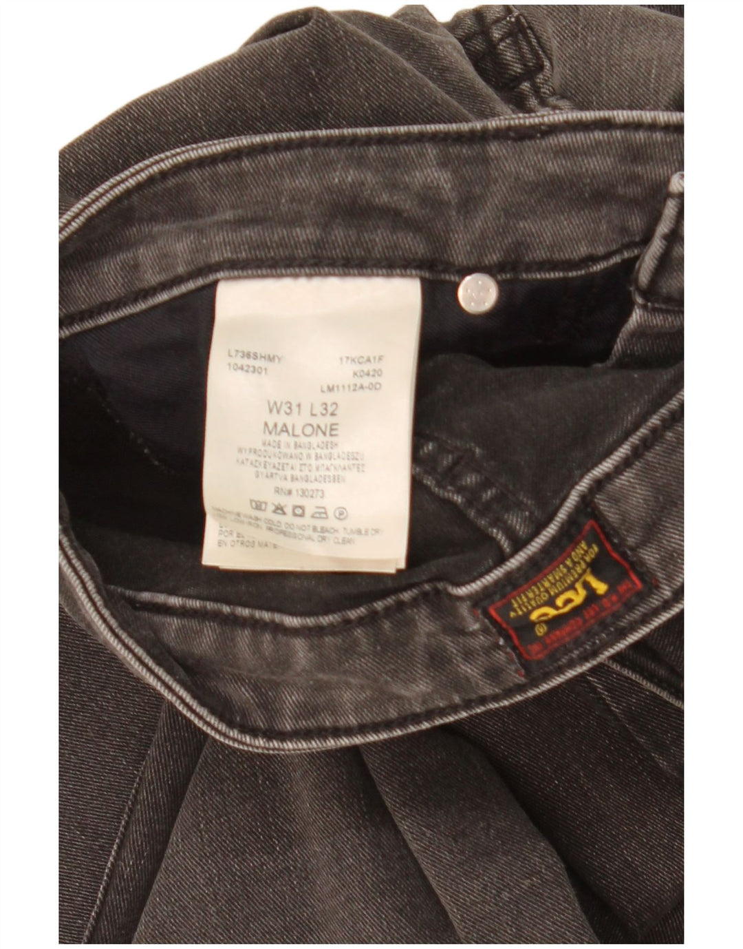 Lee Damen Malone Skinny Jeans W31 L32 Schwarze Baumwolle
