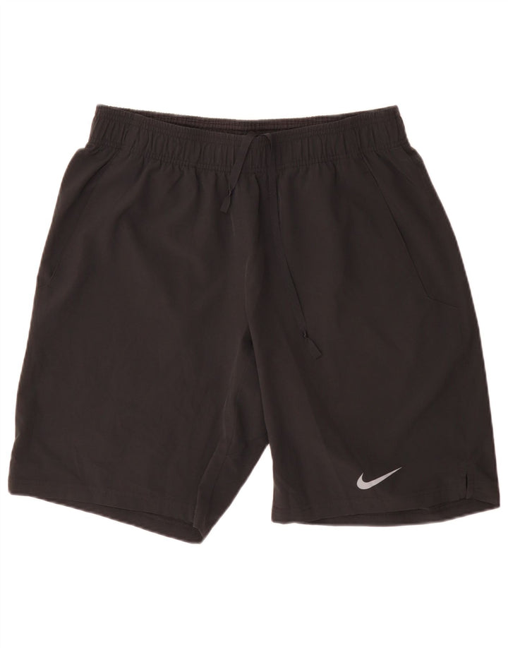 Nike Herren Dri Fit Sportshorts, groß, aus schwarzem Polyester