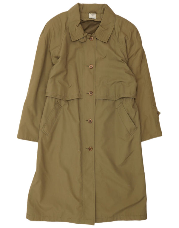 CLASSIC Damen Übergroßer Longline-Trenchcoat UK 16 Large Khaki Polyester