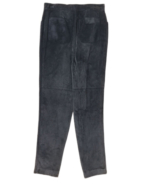 Nazareno Gabrielli Damen Tapered Hose IT 44 Medium W28 L30 Marineblau