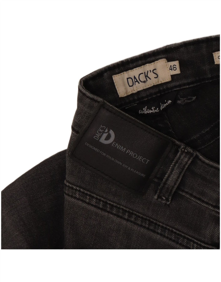 Dack's Damen Crop Skinny Jeans IT 46 Large W30 L26 Grau