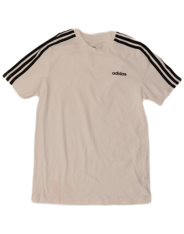 Adidas T-Shirt für Jungen, 13–14 Jahre, weiße Baumwolle