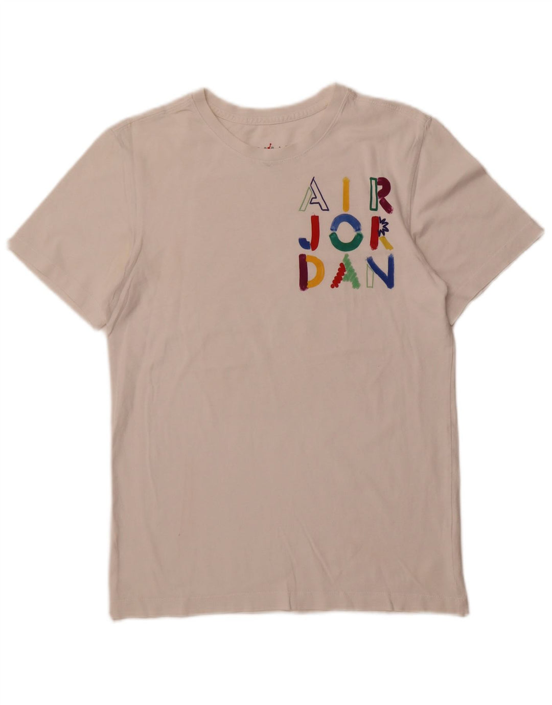 JORDAN Herren-T-Shirt mit Grafik, Größe S, Weiß