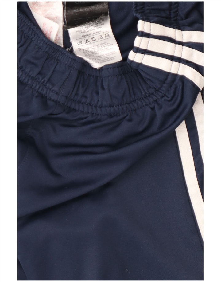ADIDAS Sportshorts für Jungen, 9–10 Jahre, marineblaues Polyester