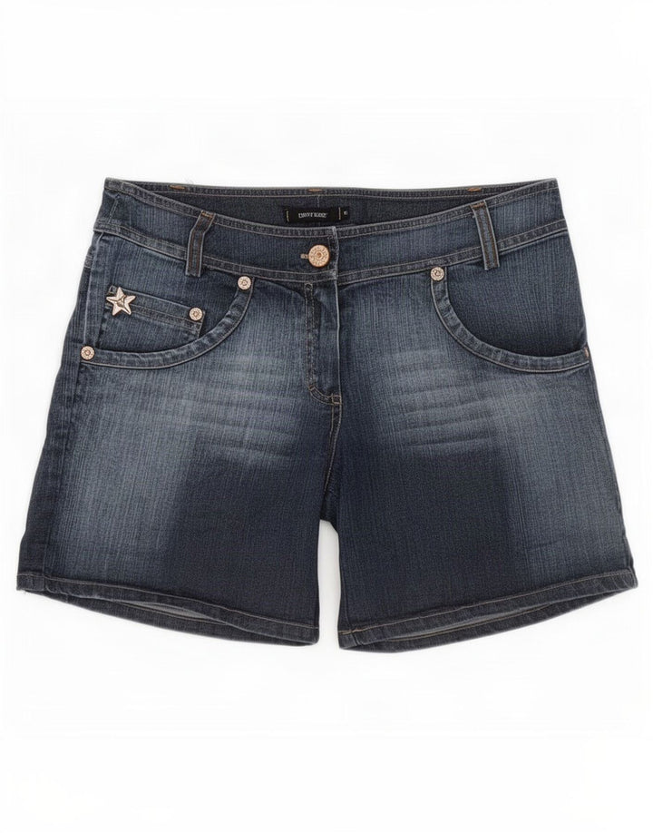 Denny Rose Damen-Jeansshorts, Größe S, W30, Blau, Baumwolle