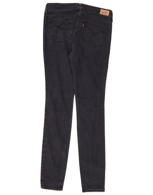 Levi's Damen Skinny Jeans W30 L32 Marineblaue Baumwolle