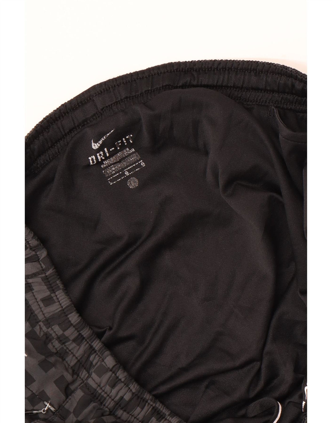 NIKE Herren Dri Fit Sportshorts, groß, grau, geometrisch