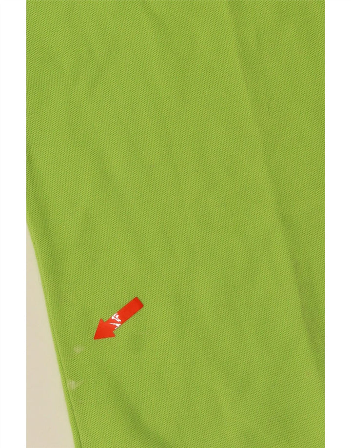Trussardi Jeans Herren-Poloshirt, Größe S, grüne Baumwolle