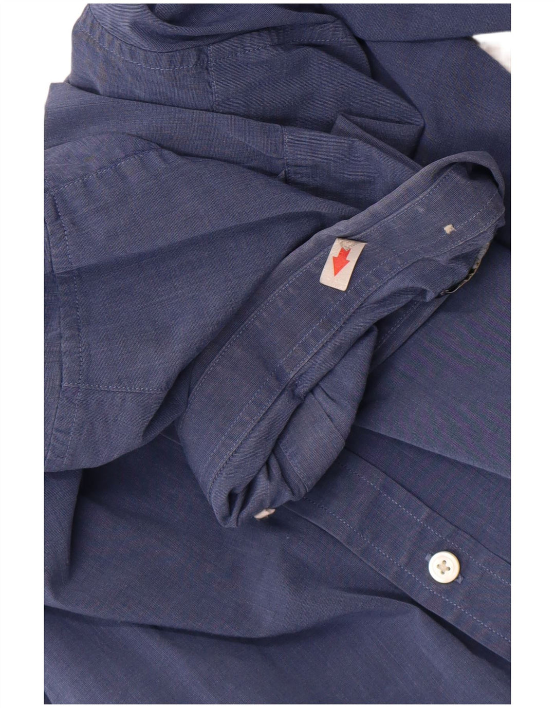 Fred Perry Jungen-Hemd, 10–11 Jahre, blaue Baumwolle