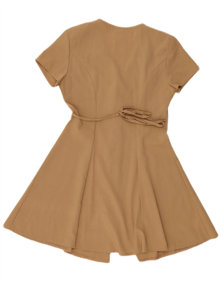 CLOCK HOUSE A-Linien-Kleid für Damen, EU 38/40, mittelbeigefarbenes Polyester