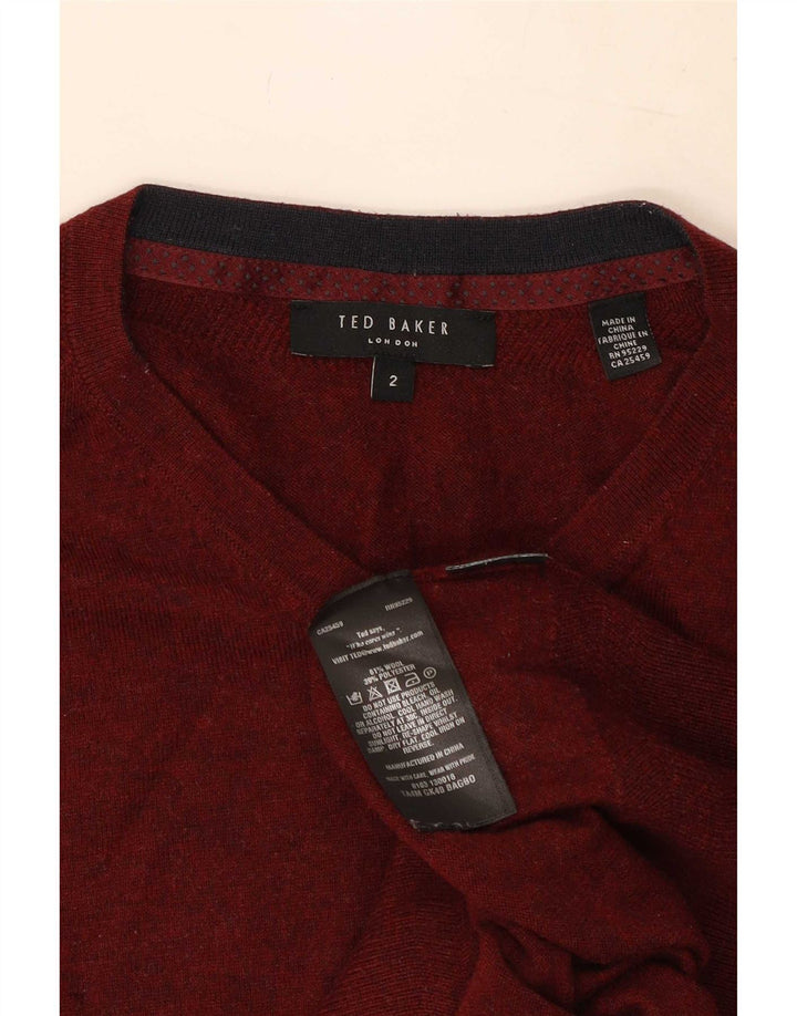 Ted Baker Herren-Pullover mit V-Ausschnitt, Gr.