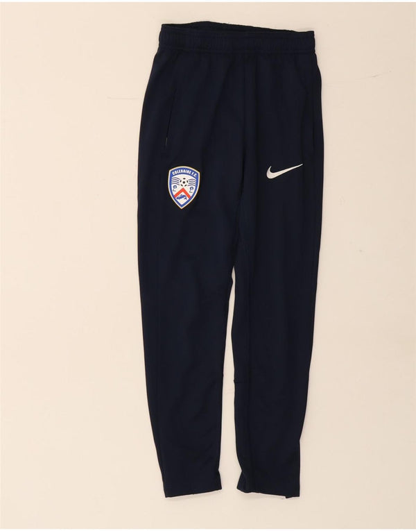 NIKE Mädchen-Trainingshose, 8–9 Jahre, Größe S, Marineblau