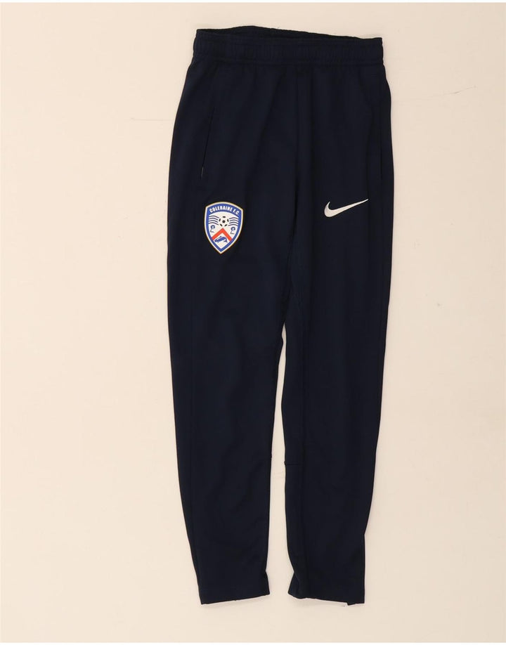 NIKE Mädchen-Trainingshose, 8–9 Jahre, Größe S, Marineblau