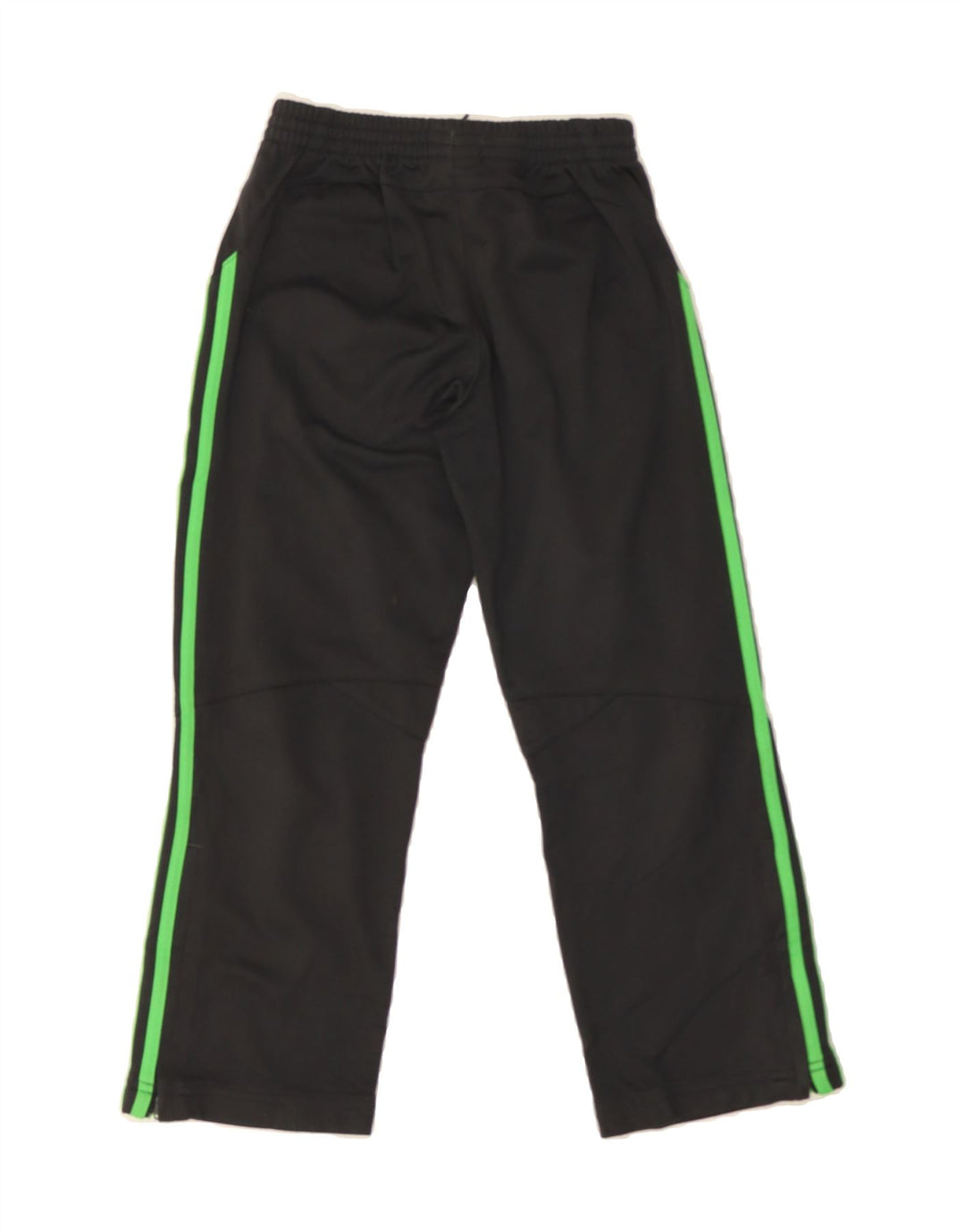 ADIDAS Boys Tracksuit Trousers 7-8 Years  Black Polyester Vintage Adidas and Second-Hand Adidas from Messina Hembry 