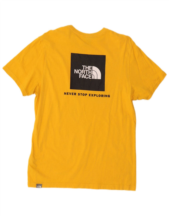 The North Face Herren-T-Shirt mit Grafik, mittelgelbe Baumwolle