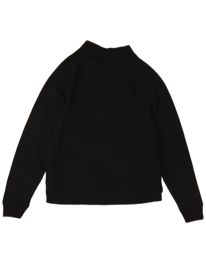 Champion Damen Sweatshirt Pullover UK 16 Large Schwarz Polyester