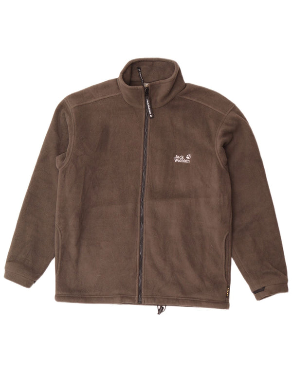 Jack Wolfskin Herren Liner Fleecejacke UK 34 Small Grau Polyester