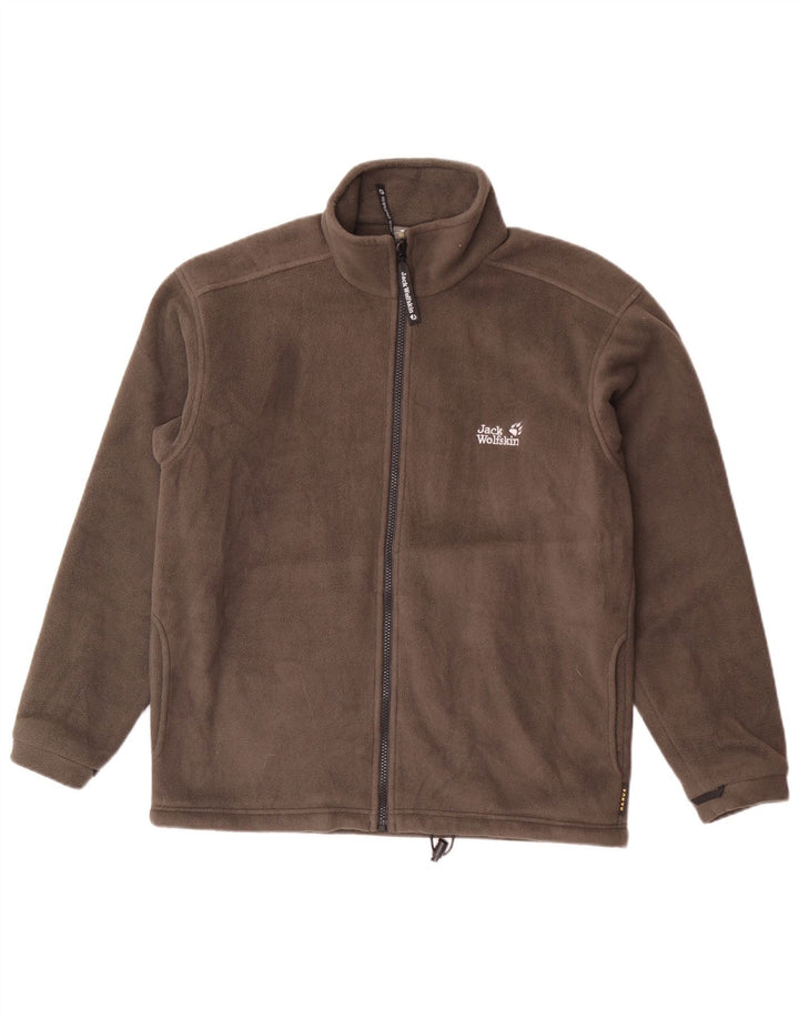 Jack Wolfskin Herren Liner Fleecejacke UK 34 Small Grau Polyester